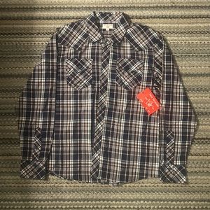 NWT** True religion western woven shirt